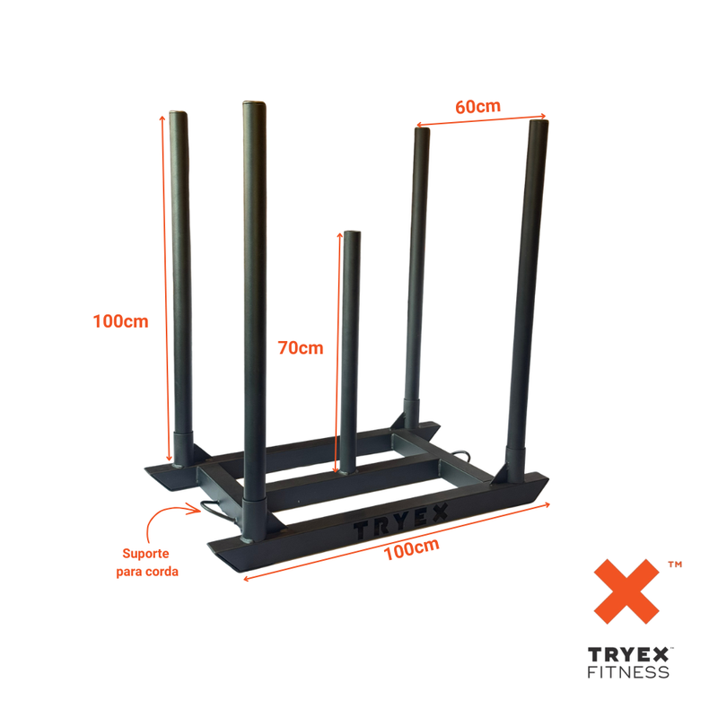 Carregue imagem no visualizador da galeriaTrenó - Dog Sled - Treino Funcional Hyrox Tryex