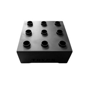 Suporte Chão P/ 9 Barras Olímpicas  Treinos de Força e Hipertrofia