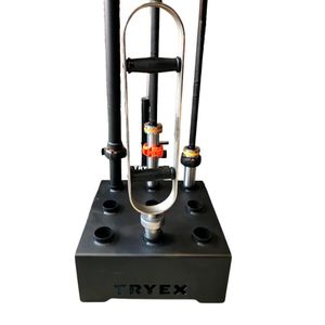 Suporte Chão P/ 9 Barras Olímpicas  Treinos de Força e Hipertrofia