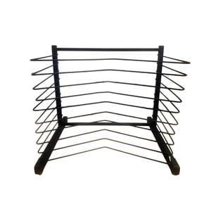 Suporte para 10 Colchonetes de Chão Organização Vertical