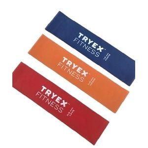 Kit com 3 Niveis de Mini Bands - Tryex