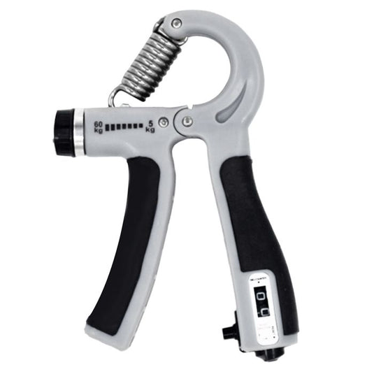Hand Grip Ajustável com Contador para Fortalecimento de Mãos e Antebraços