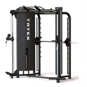 CROSS OVER ANGULAR COM SMITH E CONTRAPESO – 2 x 80 KG – ANILHAS 31 MM – TRYEX