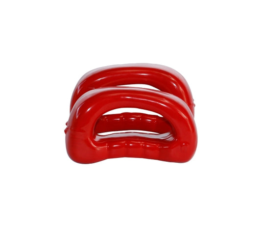 Par De Pesos De Mão Vermelho