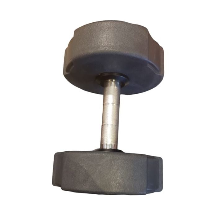 Par Halter Dumbbell Monobloco Com Pegada Cromada Profissional