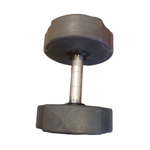 Par Halter Dumbbell Monobloco Com Pegada Cromada Profissional