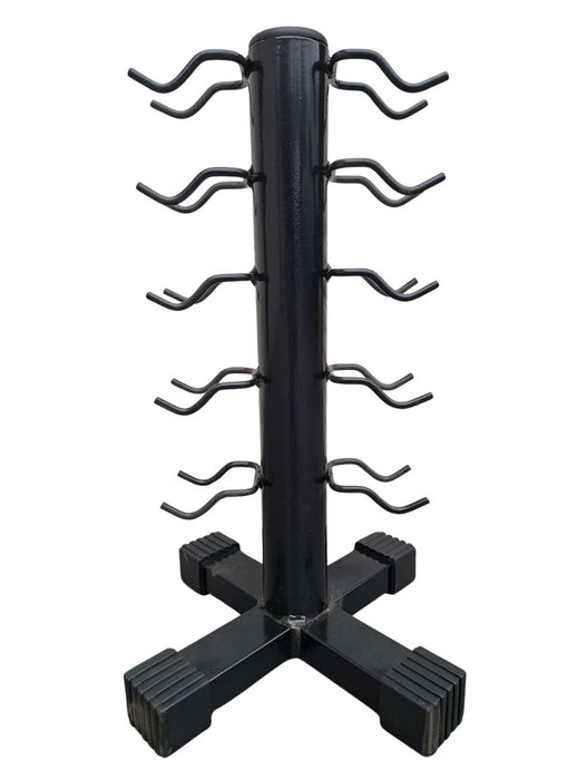 Mini Torre Simples Para 5 Pares De Halter  Treinos de Força e Hipertrofia
