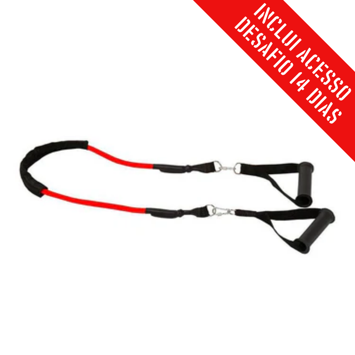 KIT EXTENSOR RUBBER TUB MÉDIO + DESAFIO 14 DIAS MARIO XUXA