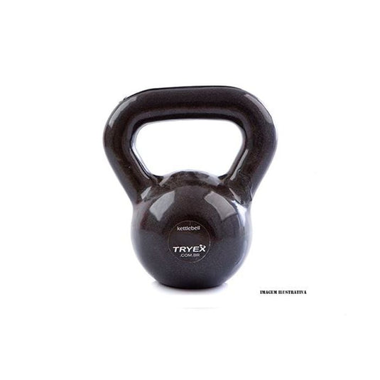Kettlebell Emborrachado Premium Profissional para Academia, Crossfit e Funcional